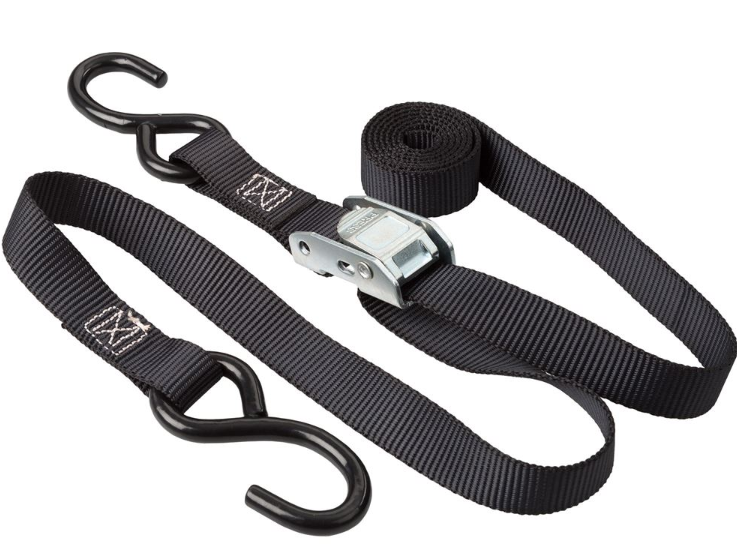 1" X 12' Cam Strap With S Hooks 573.A112CBS