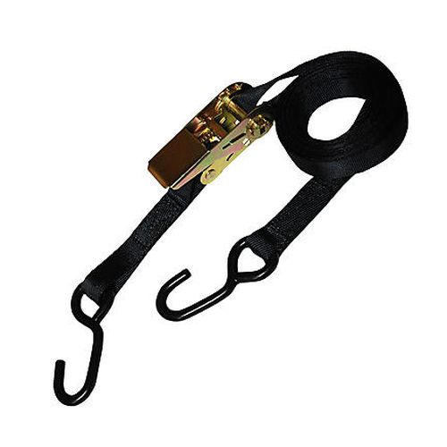 1" X 16' Ratchet Strap With S Hooks 573.A116RS