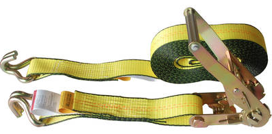 2 x 30' Ratchet Strap with Wire Hooks