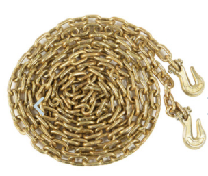 5/16" G70 Chain X 20' With Hooks 573.KG7051620
