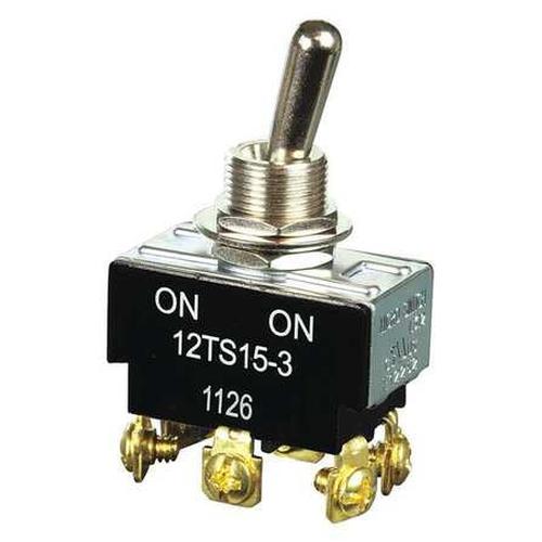 On-Off-On Toggle Switch 20 Amp 6 Screw DPDT 577.3005
