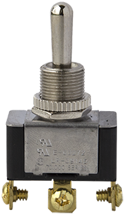 On-Off-MomOn Toggle Switch 20 Amp 3 Terminal SPDT 577.3049