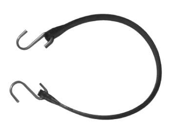 9" Tarp Strap With Hooks TS-9
