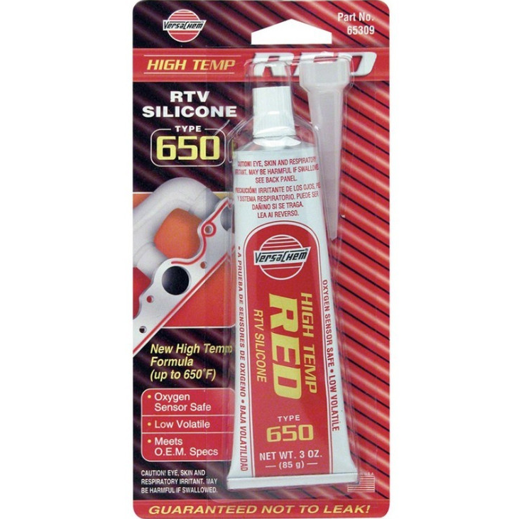 Versachem High Temp Red RTV Silicone 65309