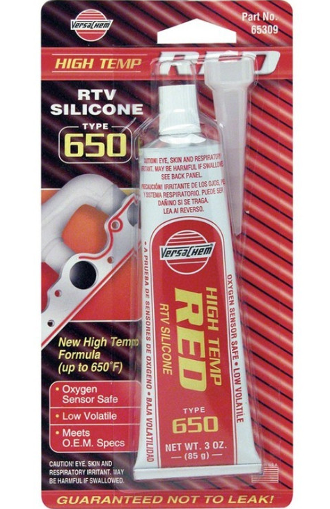 Versachem High Temp Red RTV Silicone 65309