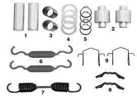 Brake Repair Kit E-10757 100.4692.16