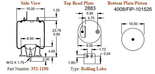 9876 Air Bag 566.ER9876