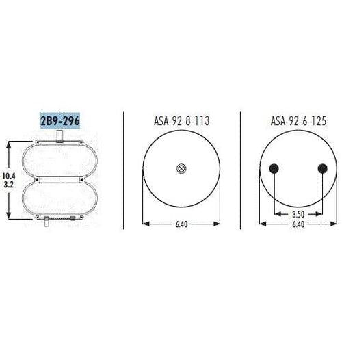 2B9-296 Air Bag AS77120