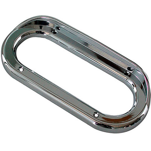 Oval Lamp Chrome Bezel With Visor 562.BZ60VC