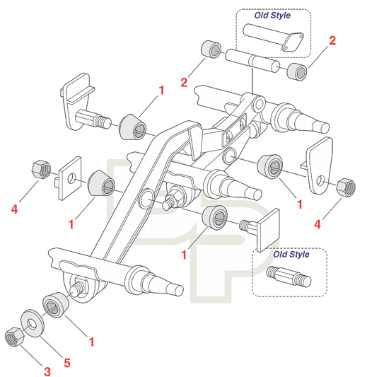 1-3/4 Hyster Nut 334-1421