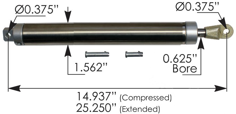Jost Air Cylinder Kit KP7501505