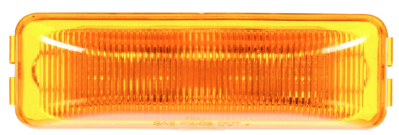 1 X 4 LED Marker Lamp 6 Diode Amber LED1040-6A