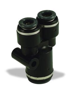 PTC Union Y 3/8" Tube QL1363-666 NP9666C