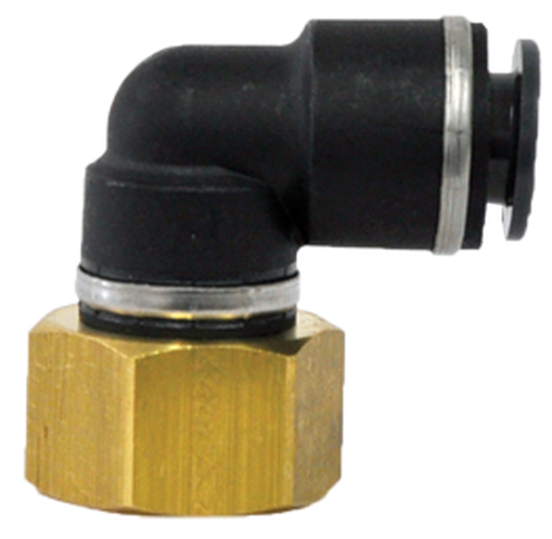 Female Elbow 3/8 Tube 1/4 Pipe QL1370-6B NP7064C