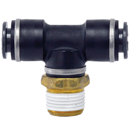 Male Branch Tee 3/8 X 1/4 NPT QL1372-6B NP72SW664C