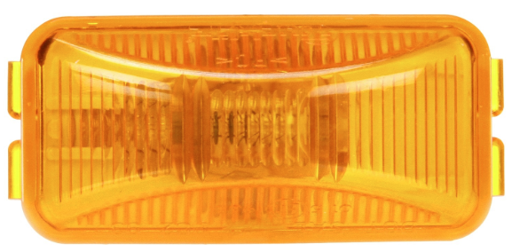 1 x 2 Sealed Marker Light Amber SE1225A