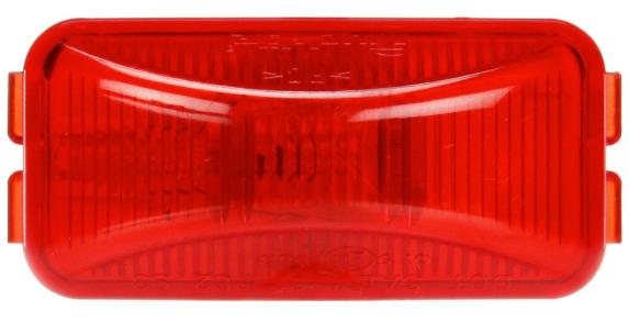 1 x 2 Sealed Marker Light Red SE1225R
