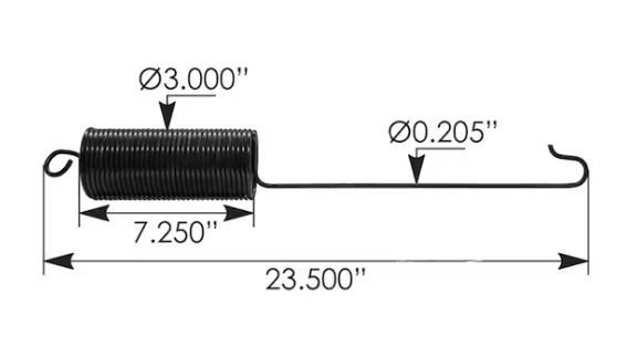 International Hood Spring 104.3538