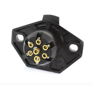 7 Way Socket Solid Pins Pollak 11-723P