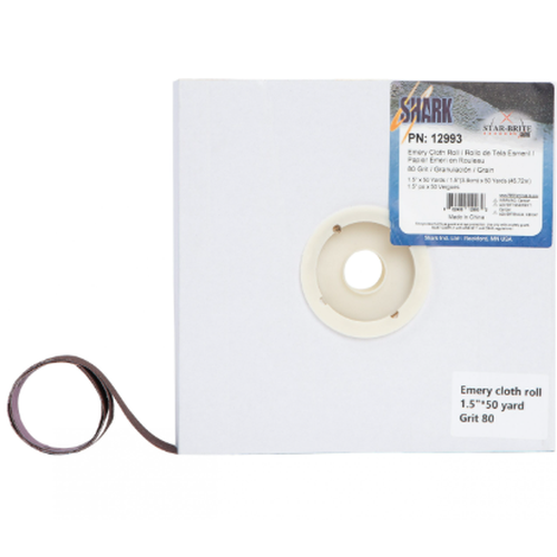 1.5" X 50 Yd 80 Grit Shop Roll SHK12993