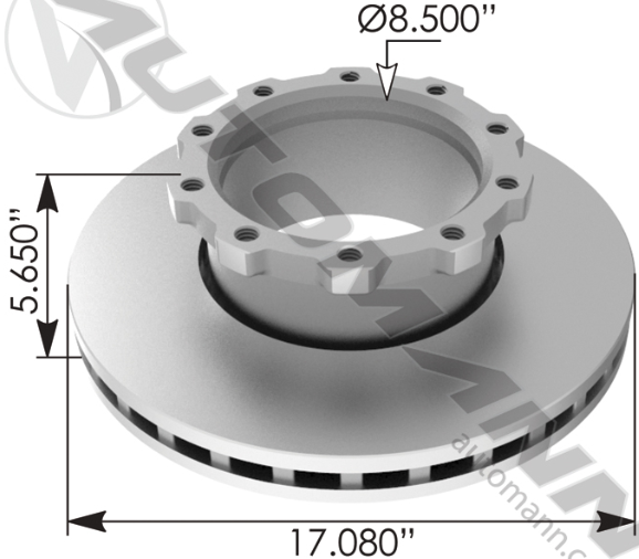 Air Disc Rotor 153.123725