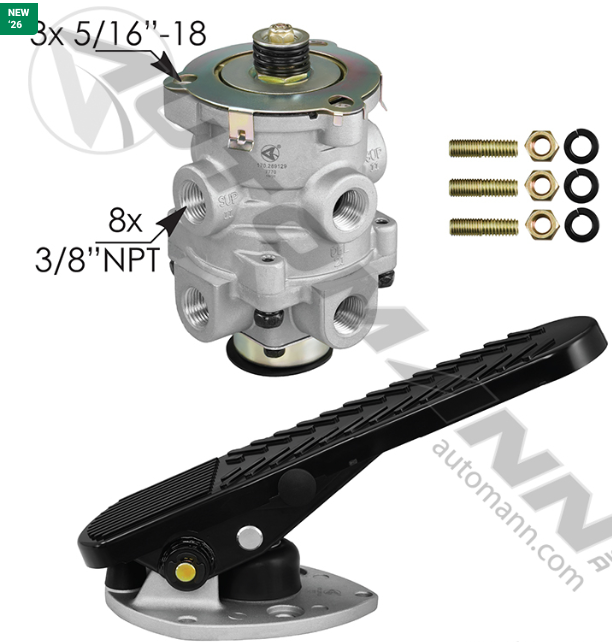 E-6 Foot Valve And Treadle Assembly 170.289129