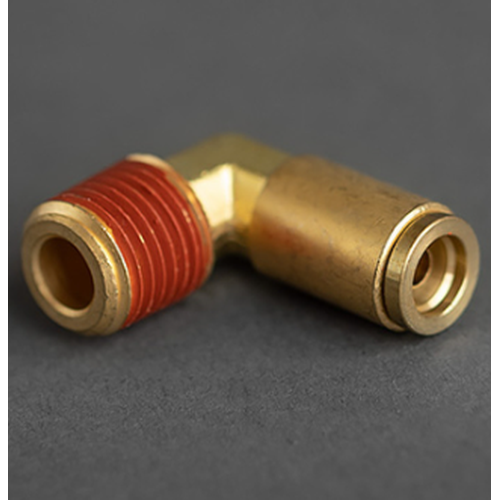 Brass PLC Connector Elbow 1/4 Tube X 1/8 NPT PL1369-4A NP69SW42