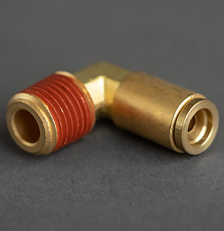 Brass PLC Connector Elbow 1/4 Tube X 1/8 NPT 177.13B694A