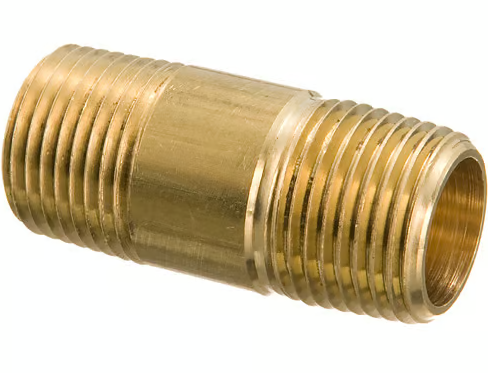 Long Pipe Nipple 3/8 NPT X 1.5" 177.9113C15