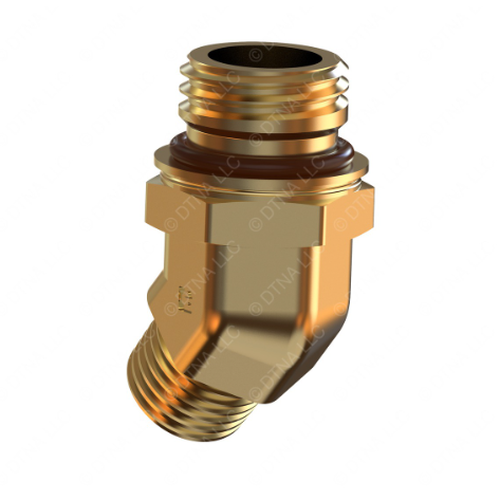 45 Degree Elbow 1/2 NPT To M27 X 2 177.9127DM27