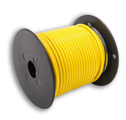 Yellow 18 Gauge Wire 100' 178.2118YW