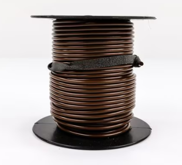 Brown 16 Gauge Wire 100' 178.2116BN