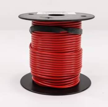 Red 18 Gauge Wire 100' 178.2118RD