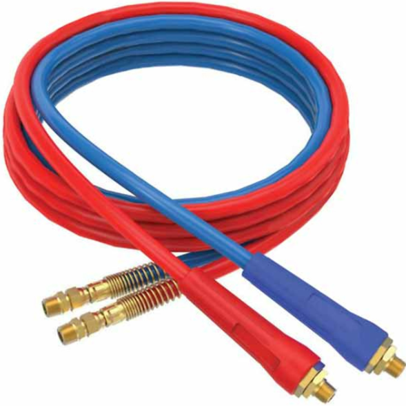 Straight Red And Blue Air Line Set 15' 179.3040.15