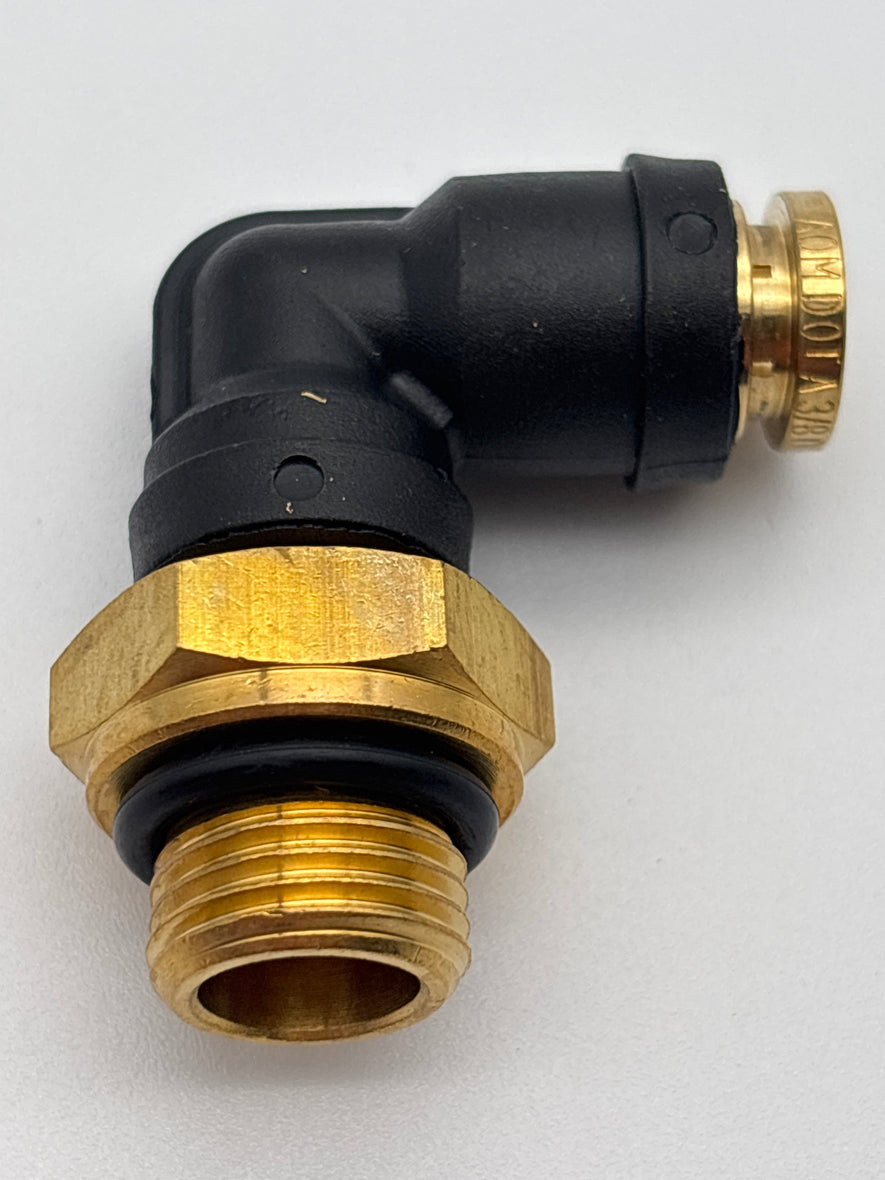 PTC Male Elbow 3/8 Tube X M16 X 1.5  177.12C696M16V