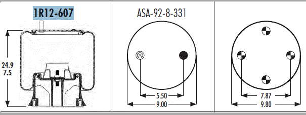 600568 Air Bag 566.CT600568
