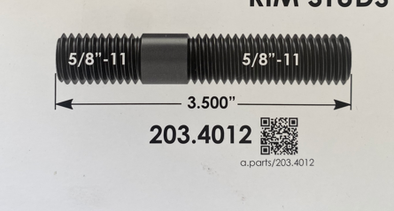 Wheel Stud E-5727 203.4012