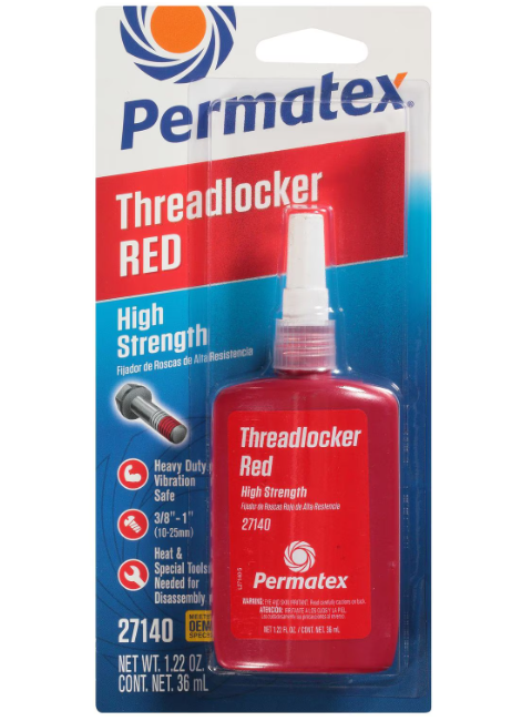 Permatex Threadlock Red 36 ML 27140