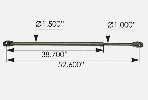 Volvo Steering Shaft 466.9601