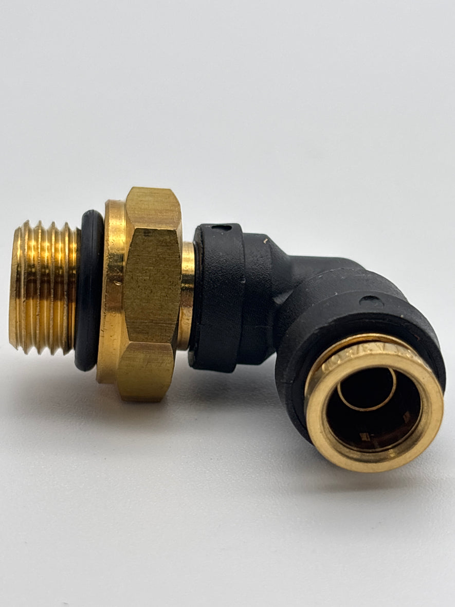 PTC Male Elbow 3/8 Tube X M16 X 1.5  177.12C696M16V