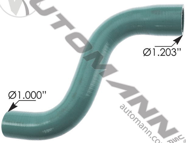 Volvo Mack Radiator Hose 1" ID To 1.203" ID 561.96208