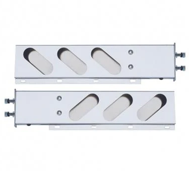 Mud Flap Bracket Kit With Light Cut-Outs 2-1/2" Spacing 562.Q1006SS