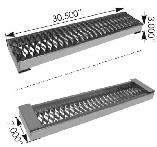 Battery Box Top Step 562.TSA71