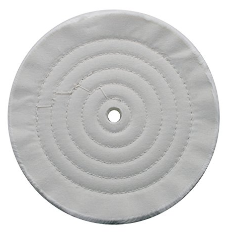 Buffing Wheel 8" White Muslin 562.W1005WM