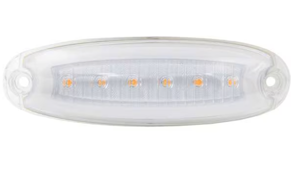 Freightliner LED Marker Lamp Clear Lens 564.4606CA-12