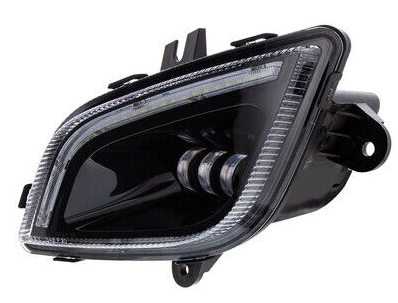 Freightliner LH LED Black Fog Lamp 564.46077LBY