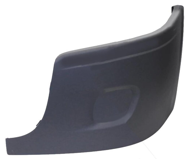 Freightliner LH Bumper End Cap Gray 564.46311