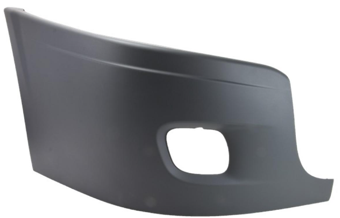 Freightliner RH Bumper End Cap Gray 564.46314