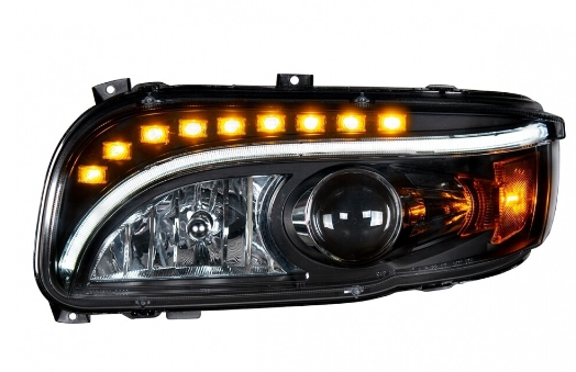 Peterbilt 388 389 LH LED Projector Headlamp 564.75090DBY