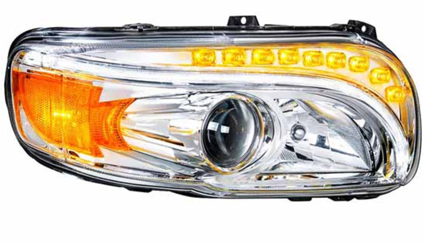 Peterbilt 388 389 RH LED Projector Headlamp 564.75091DCY